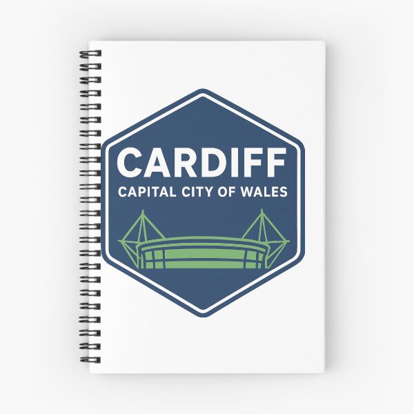 Item preview, Cardiff Sticker – Capital City of Wales & Principality Stadium Design designed and sold by Pokah79.