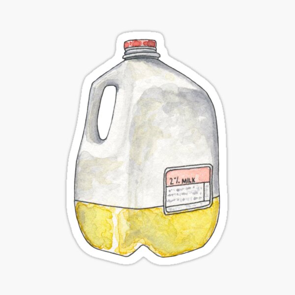 Road Trip Pee Jug Sticker