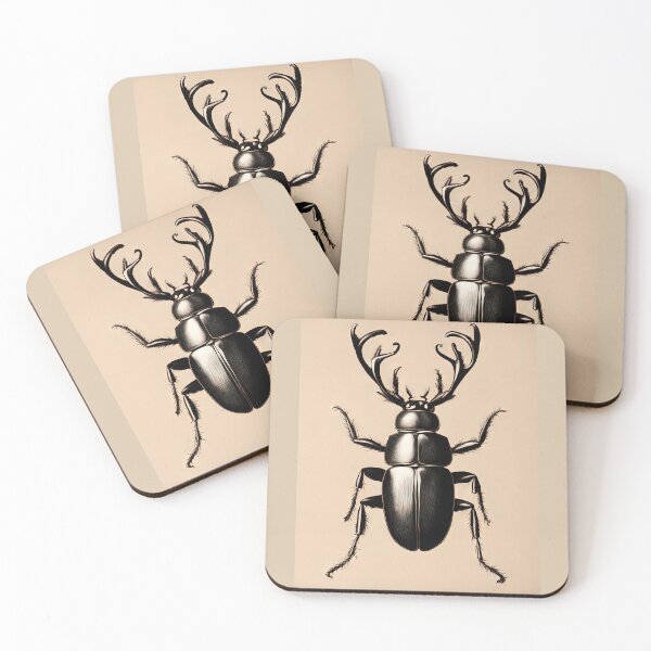 Item preview, Vintage Entomology Beetle Art designed and sold by LanaGustavsson.
