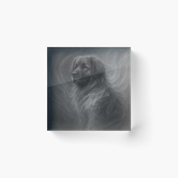 Item preview, Ethereal Strength – Geometric Leonberger designed and sold by GeoWild Designs.