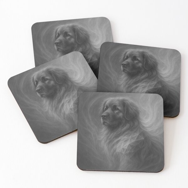 Item preview, Ethereal Strength – Geometric Leonberger designed and sold by GeoWild Designs.