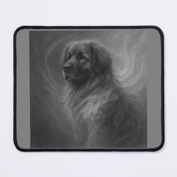 Item preview, Ethereal Strength – Geometric Leonberger designed and sold by GeoWild Designs.