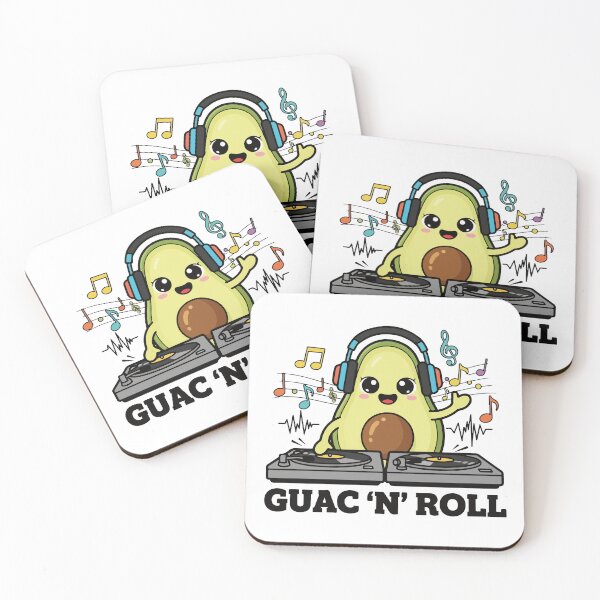 Item preview, Avocado DJ spins the guac beats designed and sold by KasiaRawska.