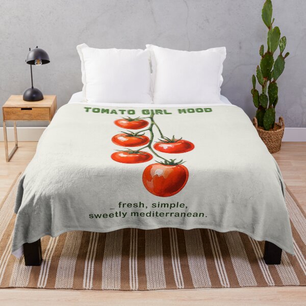 Item preview, Tomato Girl Mood Aesthetic Watercolor designed and sold by Verycutethings.