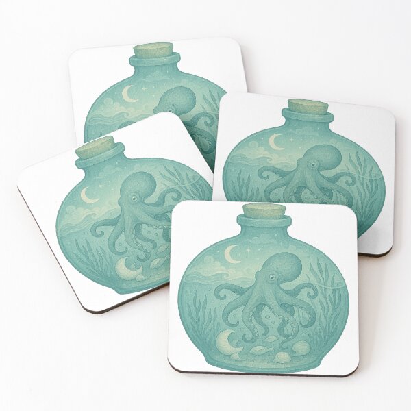 Item preview, Octopus in a Bottle Terrarium designed and sold by thehaywirehoney.