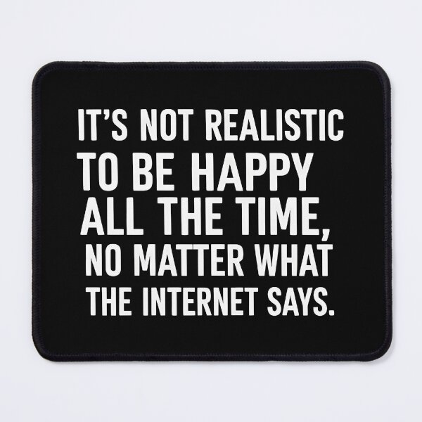 Item preview, MENTAL HEALTH QUOTE designed and sold by Uglyandcute.