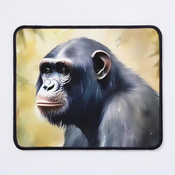 Item preview, Chimpanzee in Forest designed and sold by CalmnessbyChoice.