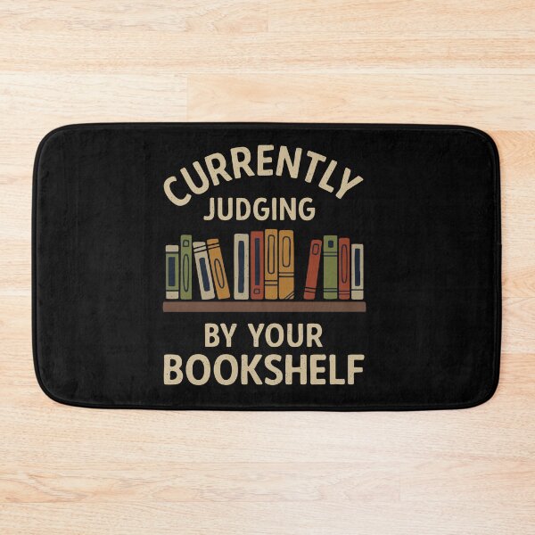 Item preview, Currently judging you by your bookshelf - Book Lovers designed and sold by CG Studio.
