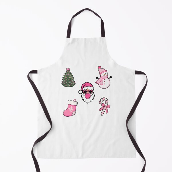 Item preview, Trendy Pink Christmas Icons designed and sold by Arte Zen.