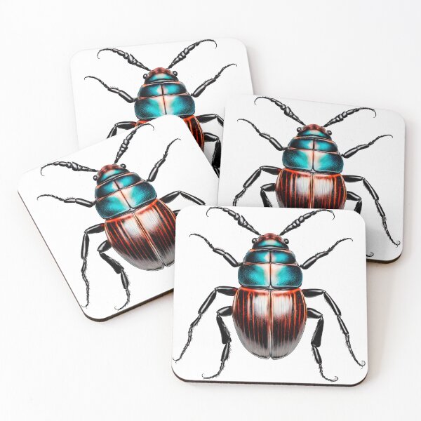 Item preview, Vintage Entomology Beetle Art designed and sold by LanaGustavsson.