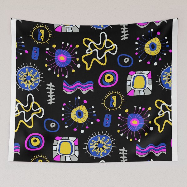 Item preview, Minimal Scandinavian digital geometric pattern	 designed and sold by Alessandro Remo Mazzoni Remotextiles.