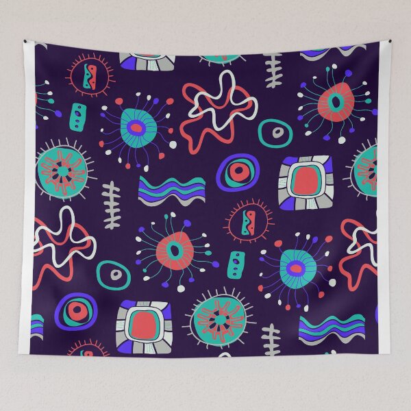 Item preview, Copy of Minimal Scandinavian digital geometric pattern	 designed and sold by Alessandro Remo Mazzoni Remotextiles.