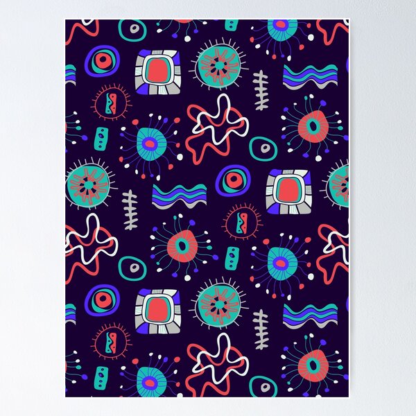 Item preview, Copy of Minimal Scandinavian digital geometric pattern	 designed and sold by Alessandro Remo Mazzoni Remotextiles.