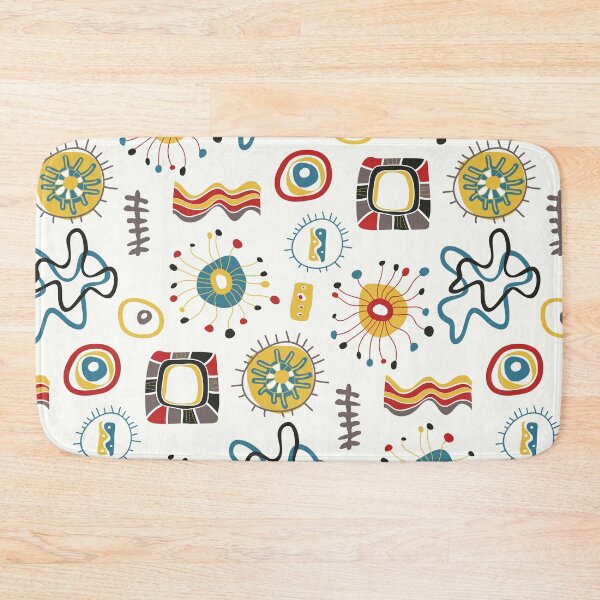 Item preview, Minimal Scandinavian digital geometric pattern	 designed and sold by Alessandro Remo Mazzoni Remotextiles.