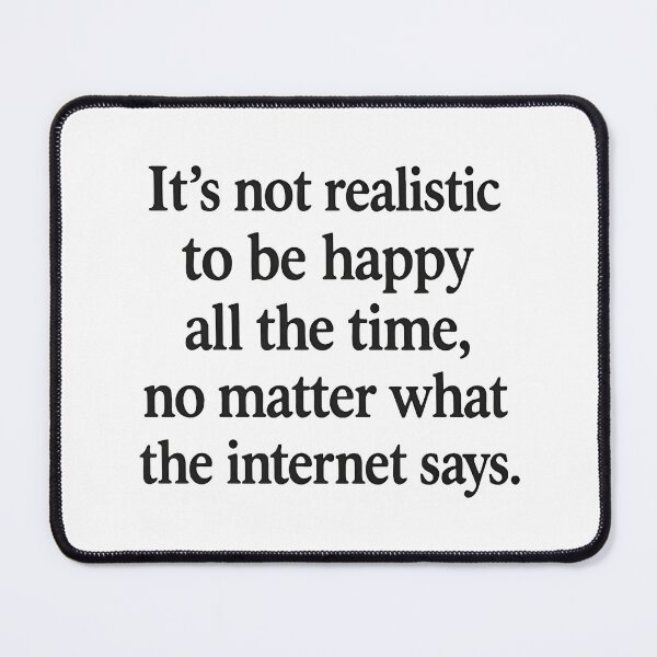 Item preview, MENTAL HEALTH QUOTE designed and sold by Uglyandcute.