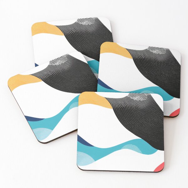 Item preview, Vibrant abstract wave design designed and sold by anytka.