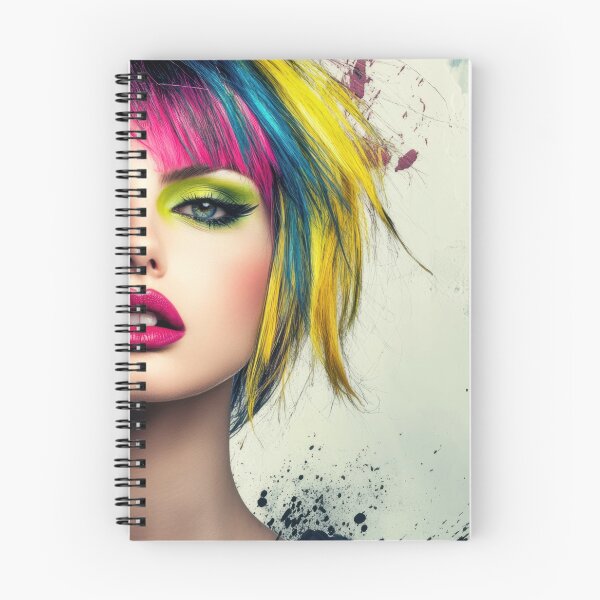 Artikelvorschau, Kräftige Haarfarben und auffälliges Make-up entworfen und verkauft von anytka.