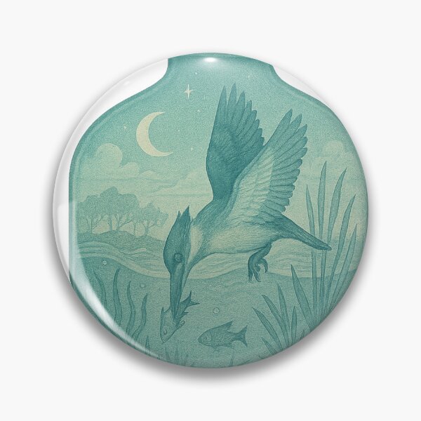 Item preview, King Fisher in a Terrarium designed and sold by thehaywirehoney.