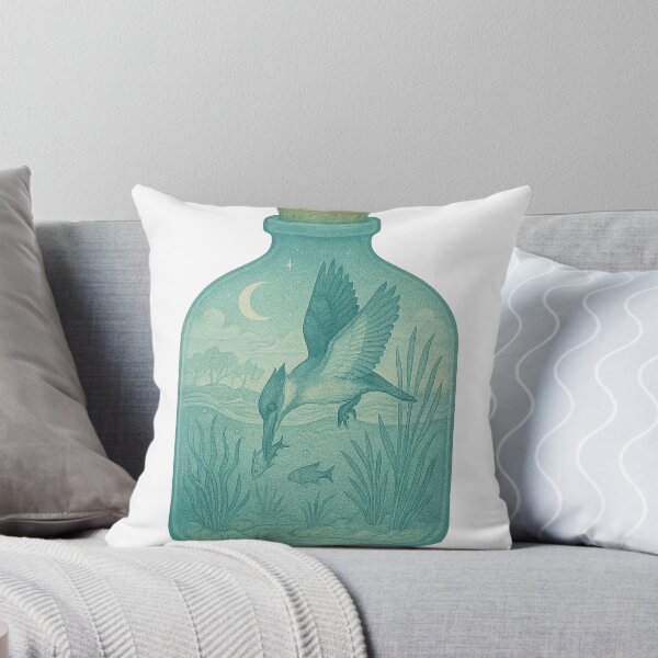 Item preview, King Fisher in a Terrarium designed and sold by thehaywirehoney.