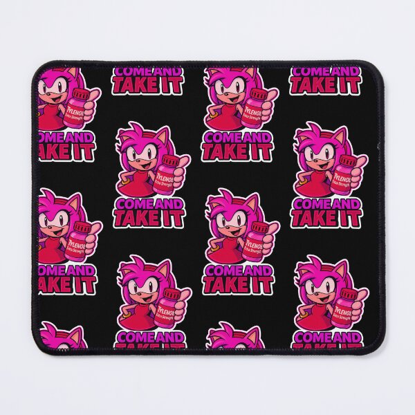 Item preview, Amy Rose Tylenol Meme | Come and Take It Parody Art designed and sold by Dreamy Panda Studio .