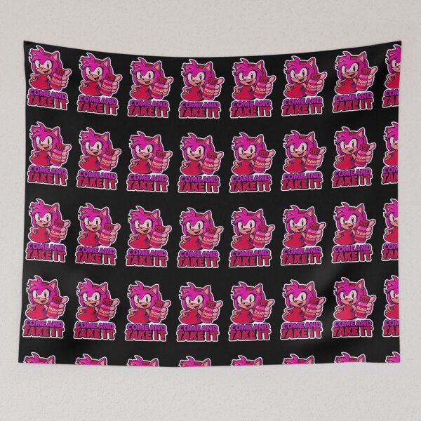Item preview, Amy Rose Tylenol Meme | Come and Take It Parody Art designed and sold by Dreamy Panda Studio .