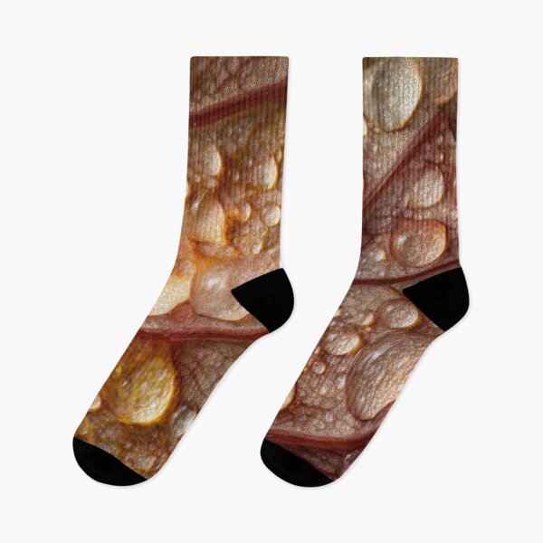 Item preview, Water droplets on leaf designed and sold by anytka.