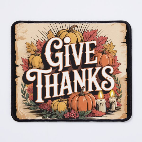 Item preview, GiveThanks – Typography & Autumn Scene designed and sold by Ammar Studio.
