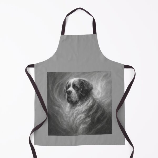 Item preview, Guardian Spirit – Geometric Saint Bernard designed and sold by GeoWild Designs.