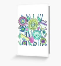 Elegant Vintage Floral Greeting Card