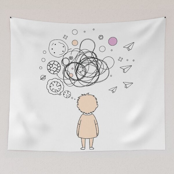 Item preview, Mental Galaxy – Overthinking Art Design designed and sold by Painterrella.