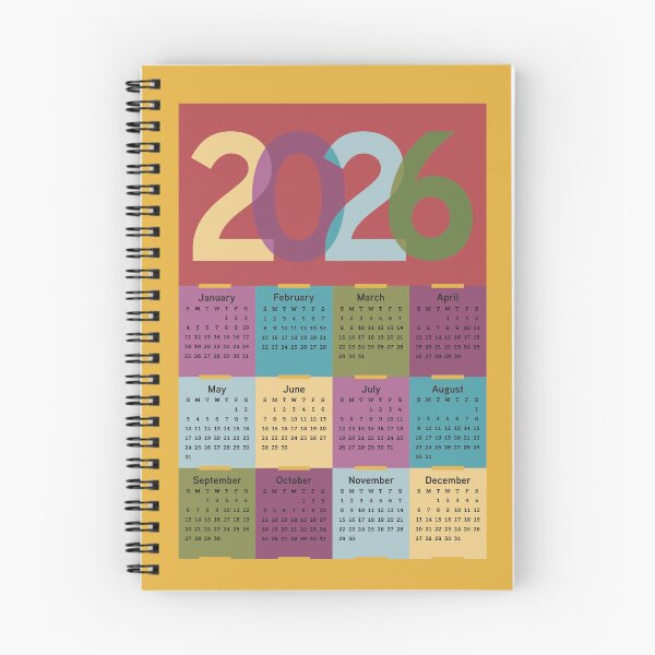 Item preview, Bright 2026 Calendar designed and sold by 19thAmendment.