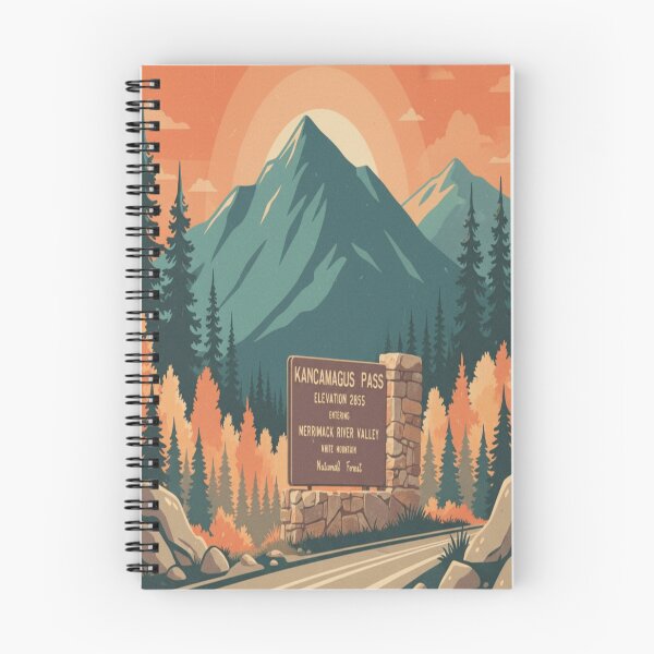Item preview, NH 112 - Kancamagus Scenic Byway - New Hampshire  Leaf Peeper designed and sold by waikibi ⭐⭐⭐⭐.