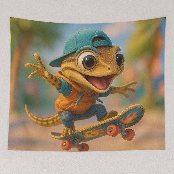 Item preview, Skater Whiptail Lizard designed and sold by Sillytoe.