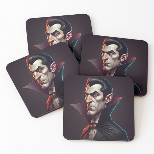 Item preview, Fangtastic Nights – The Vampire Caricature designed and sold by PawPrintedArt.