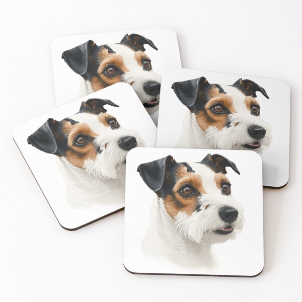 Item preview, Fox Terrier dog portrait designed and sold by adey68.