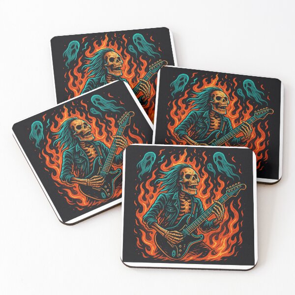 Item preview, Rocking skeleton red designed and sold by KevinGarden.