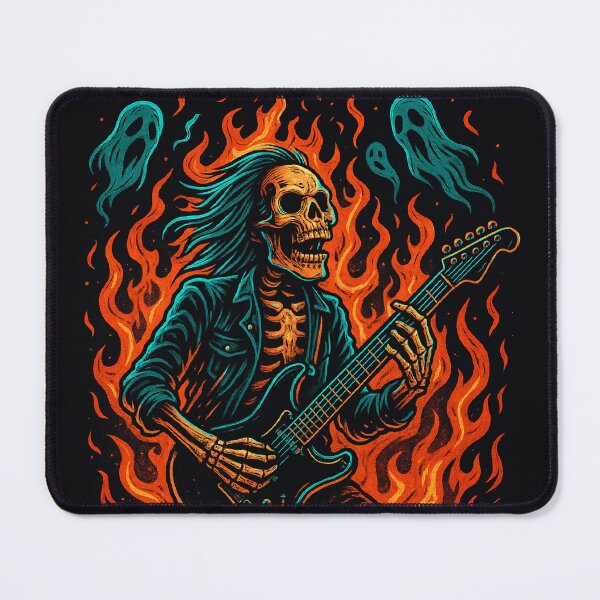 Item preview, Rocking skeleton red designed and sold by KevinGarden.