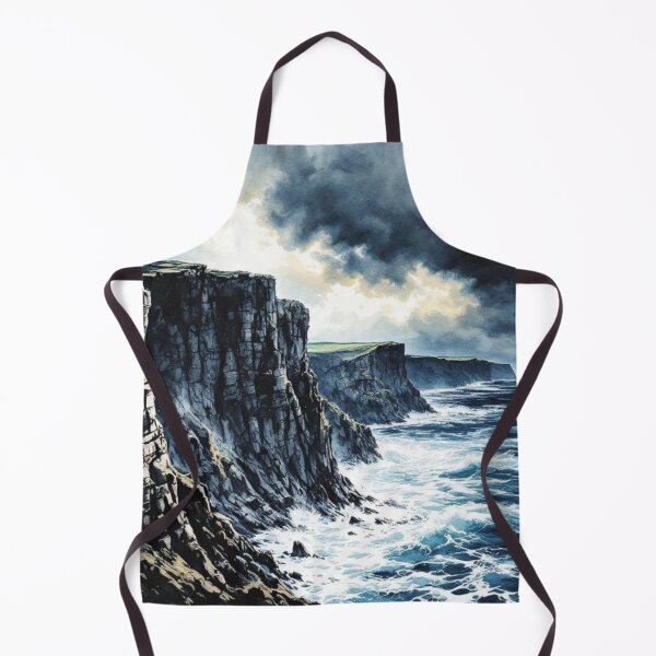 Item preview, The Cliffs of Moher under a stormy sky designed and sold by jefboutique6150.