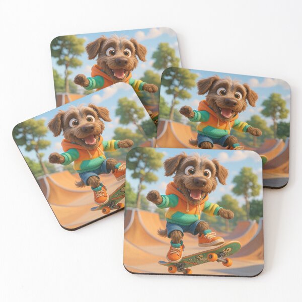 Item preview, Skater Wirehaired Pointing Griffon designed and sold by Sillytoe.