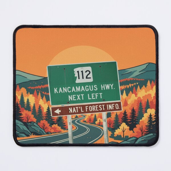 Item preview, NH 112 - Kancamagus Scenic Byway - New Hampshire  Leaf Peeper designed and sold by waikibi ⭐⭐⭐⭐⭐.