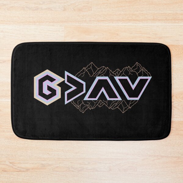 Item preview, God is Greater than the Highs and the Lows designed and sold by Holy Coast Threads (Formerly ChristianFlower).