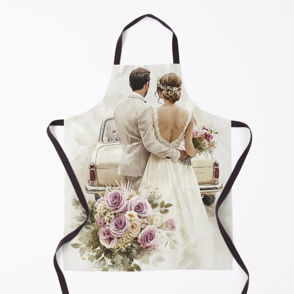 Item preview, Elegant Bride and Groom – Romantic Wedding Illustration designed and sold by Gino By Design.