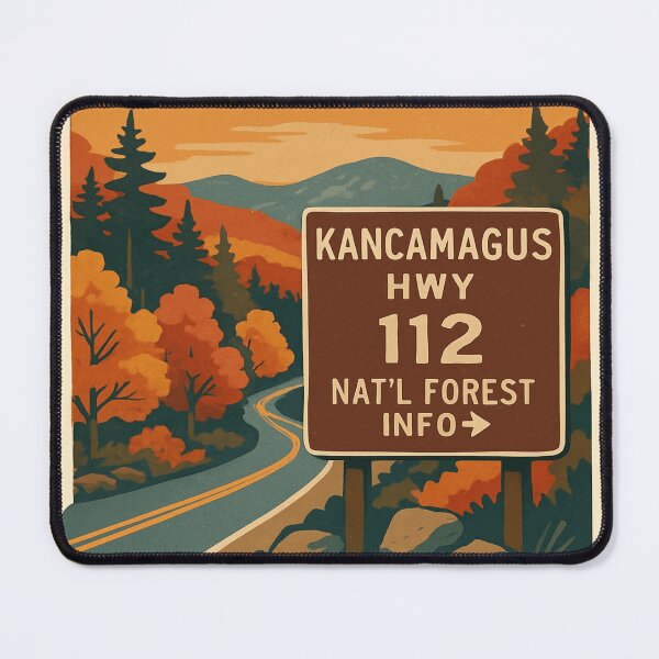 Item preview, NH 112 - Kancamagus Scenic Byway - New Hampshire  Leaf Peeper designed and sold by waikibi ⭐⭐⭐⭐⭐.