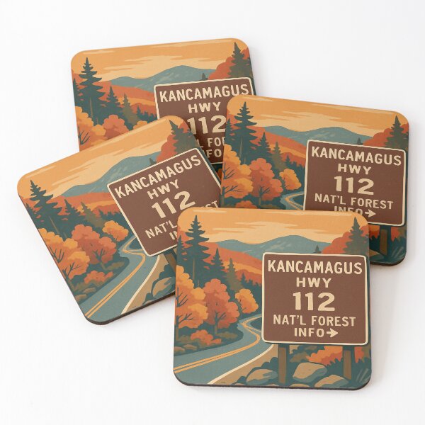 Item preview, NH 112 - Kancamagus Scenic Byway - New Hampshire  Leaf Peeper designed and sold by waikibi ⭐⭐⭐⭐⭐.