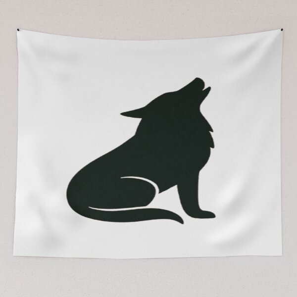 Item preview, Howling Wolf Silhouette – Spirit of the Wild designed and sold by Cristhian Almanza.