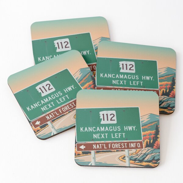 Item preview, NH 112 - Kancamagus Scenic Byway - New Hampshire  Leaf Peeper designed and sold by waikibi ⭐⭐⭐⭐⭐.