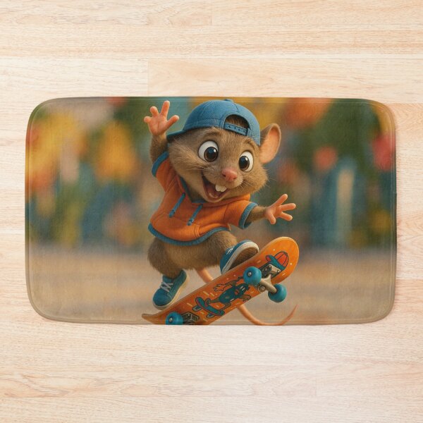 Item preview, Skater Woodrat designed and sold by Sillytoe.