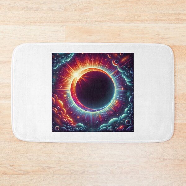 Item preview, ARTISTIC COLORFUL OF SOLAR ECLIPSE designed and sold by Catalina Kate.