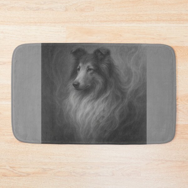Item preview, Whispered Grace – Geometric Rough Collie designed and sold by GeoWild Designs.