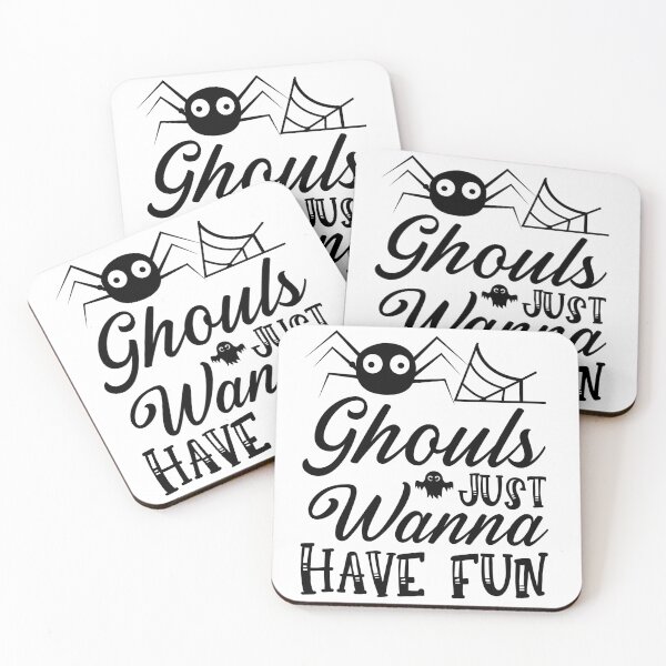 Item preview, Ghouls Just Wanna Have Fun – Funny Halloween Design designed and sold by AgnieszkaTees.